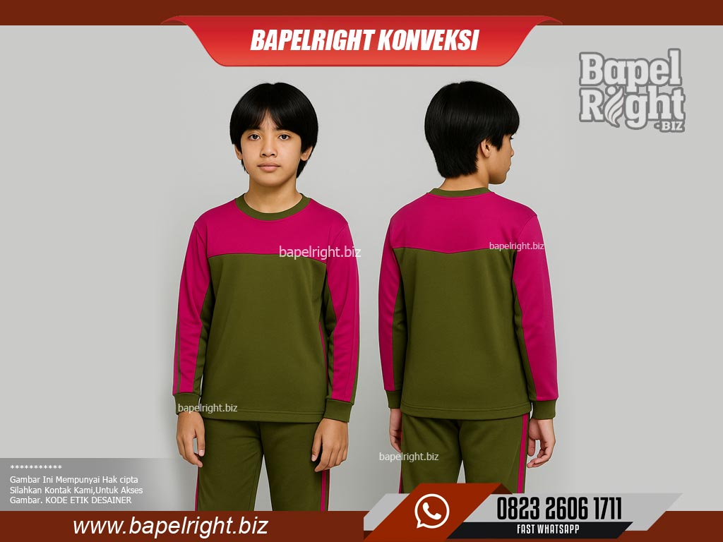 Warna Kaos Olahraga Sd Pink Dan Hijau Army