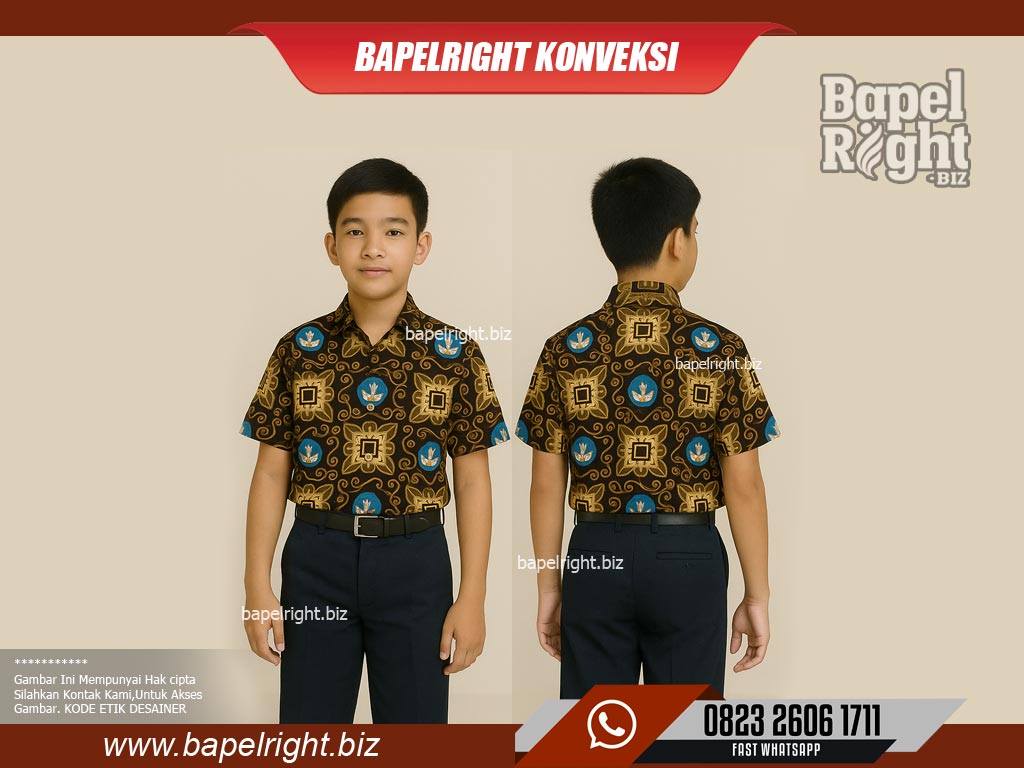 Cetak Batik Seragam Sekolah Murah