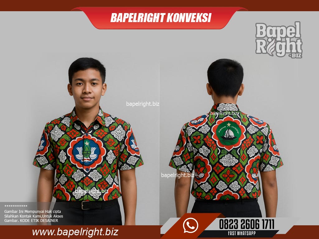 Model Baju Batik Sekolah Sma