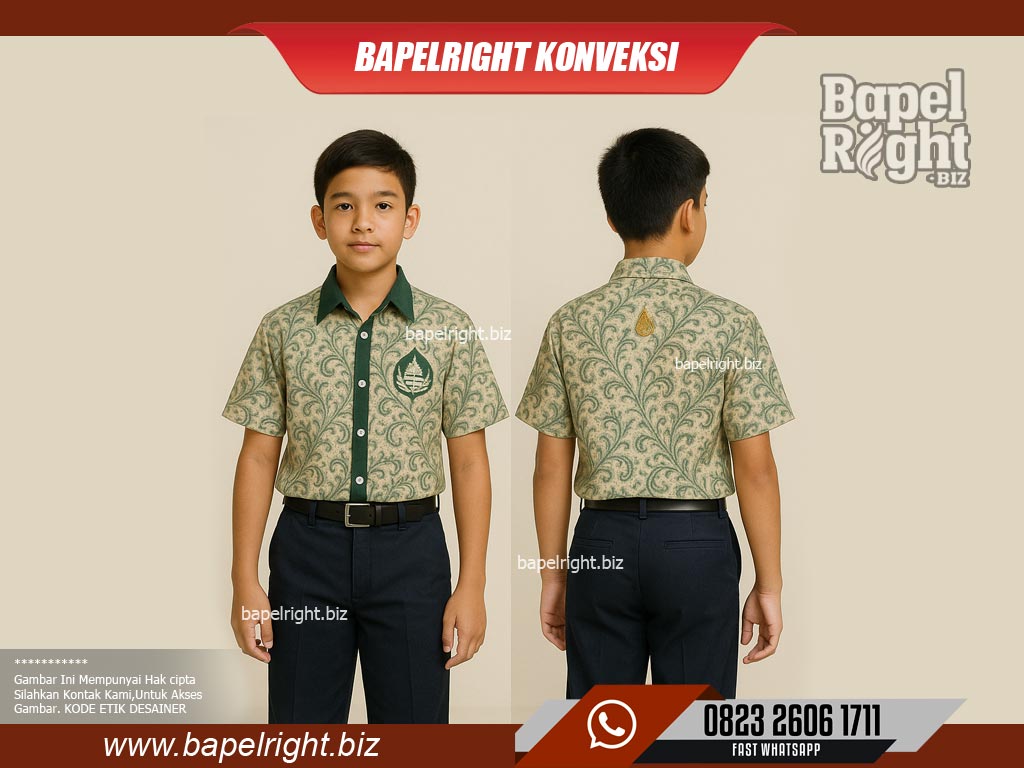 Motif Batik Seragam Sekolah